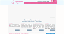 Desktop Screenshot of flebolinfologia.com.ar